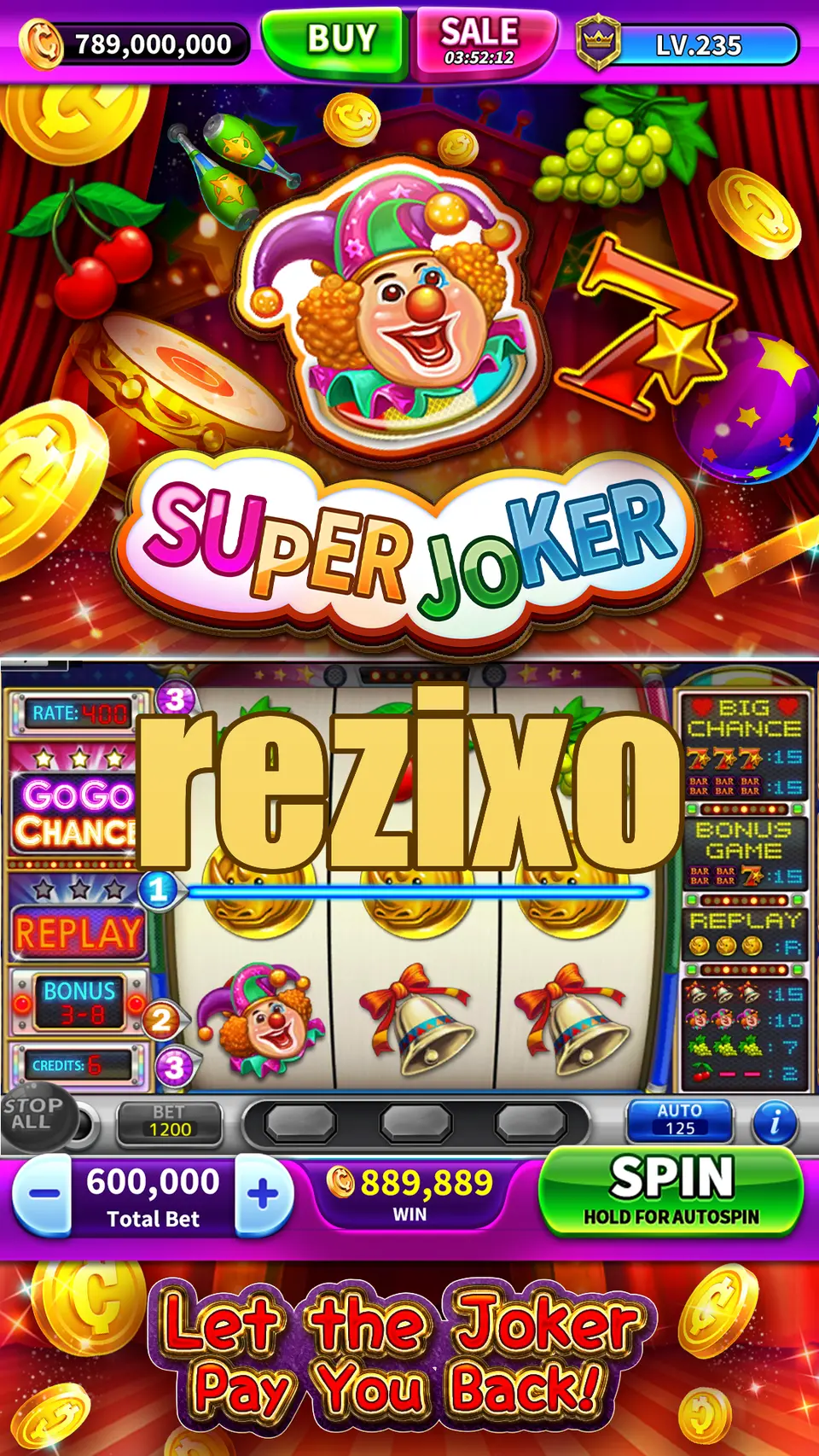 rezixo Tangkapan Layar Resmi APK